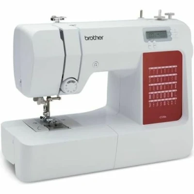 Image de Machine à coudre Brother CS10S Blanc et Rouge