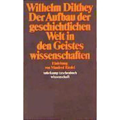 Afbeelding van der Aufbau geschichtlichen Welt in den Geisteswissenschaften