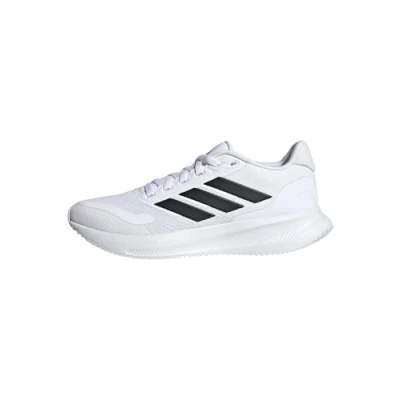 Afbeelding van adidas Performance Runfalcon 5 J Hardloopschoenen neutraal cloud white core black voor kinderen, Maat: 35.5 Kunststof/ textiel