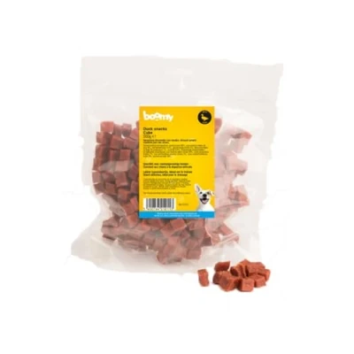 Afbeelding van Boomy Duck Cubes Zachte blokjes eend voor honden Hypoallergene hondensnacks Glutenvrije hondensnoepjes 500g
