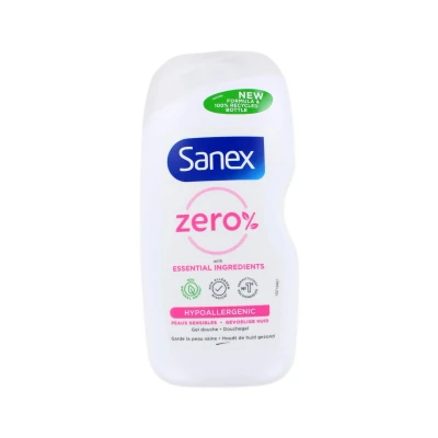 Afbeelding van Sanex Douche Zero% Sensitive Skin Douchegel 400 ML