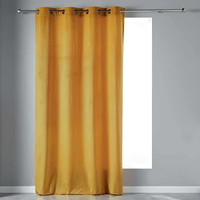Afbeelding van Gordijn met oogjes VELVETINE, 140 x 240 cm, fluweel