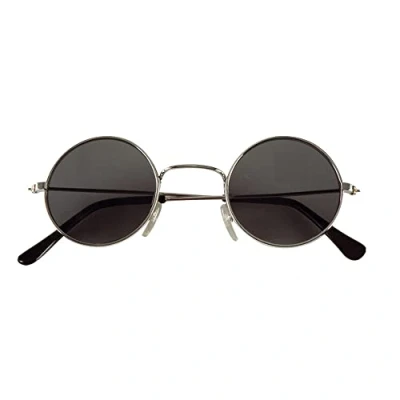 Afbeelding van Boland Partybril John Grijs Volwassenen 60&#039;s &amp; 70&#039;s Hippies Flower Power Hippie