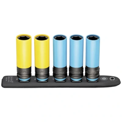 Afbeelding van HAZET 903Slg SR/5 Dop (zeskant) Houderstrip 5 delig Vierkant, 1/2 (12.5 mm)
