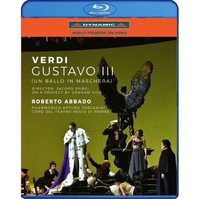 Afbeelding van Piero Pretti, Anna Pirozzi, Amartuvshin Enkhbat Verdi: Gustavo III (Blu ray)