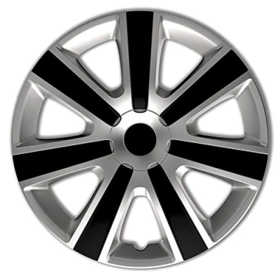 Image de AutoStyle Jeu d&#039;enjoliveurs VR 16 inch argent/noir