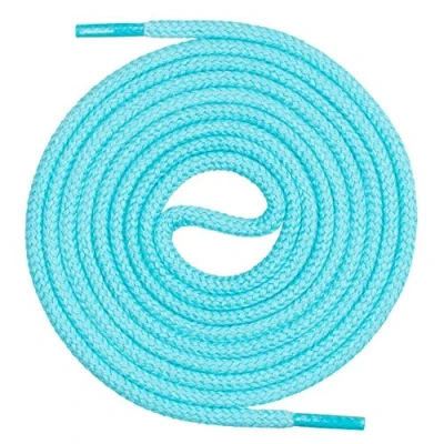 Afbeelding van Mount Swiss Veters, rond, premium kwaliteit, 100% katoen, scheurvast, turquoise, blauw, 170 cm, Türkis