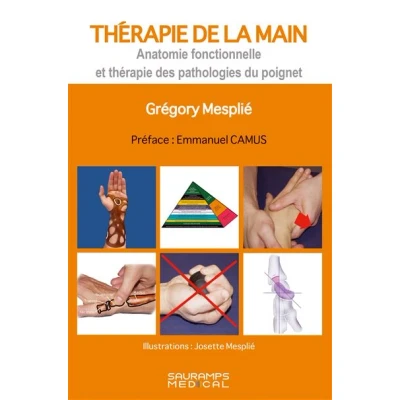 Image de thérapie de la main. Anatomie fonctionnelle et des pathologies du poignet