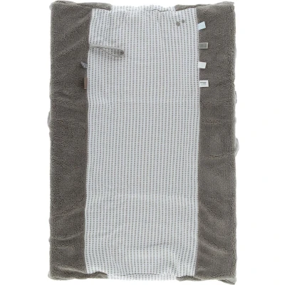 Afbeelding van Snoozebaby ORGANIC Kleedkussenhoes Happy Dressing (45 x 70cm) Warm Brown