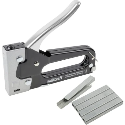 Afbeelding van Wolfcraft tacocraft 7090000 Nietpistool Type niet 53 Lengte nieten 4 10 mm