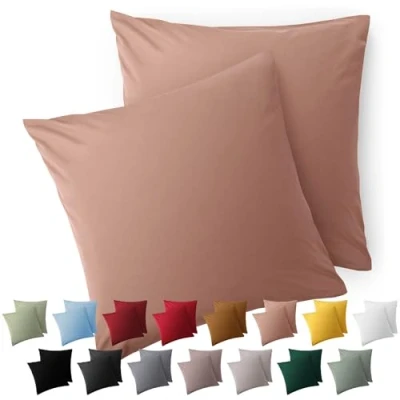Afbeelding van Blumtal Kussensloop Microvezel Kussenhoes 60 x cm Roze Set van 2