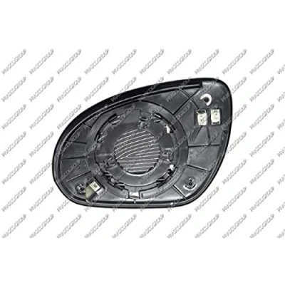 Afbeelding van Buitenspiegel Prasco HN0407515 rechts Te verwarmen, niet getint, Bol vormig HYUNDAI: i30 I Hatchback, Estate