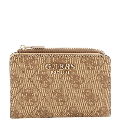 Afbeelding van Guess Laurel II ZIP Portemonnee, Dames, Maat: One Size, Latte