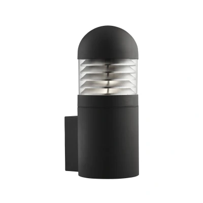 Afbeelding van Searchlight Bronx Buiten Wandverlichting 17 X 41,5 Cm IP65 Zwart