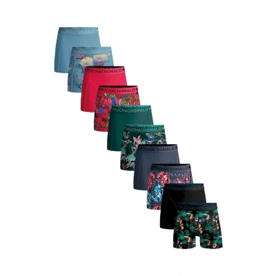 Afbeelding van Muchachomalo Heren Boxershorts 10 Pack Maat S 95% Katoen Mannen Onderbroeken