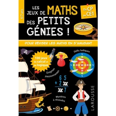 Image de Les JEUX de MATHS et LOGIQUE des petits génies CP