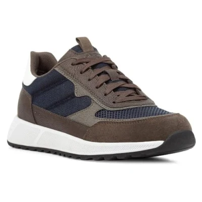 Afbeelding van Geox U Molveno B Sneakers voor heren, Donker olijf marineblauw