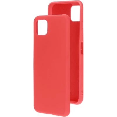 Afbeelding van Mobiparts Silicone Cover Samsung Galaxy A22 5G (2021) Scarlet Red