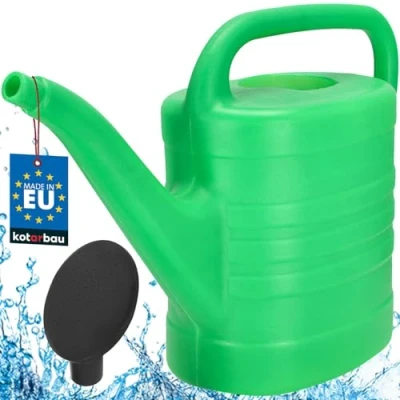 Afbeelding van KOTARBAU® gieter van kunststof, 12 l, met knop, gieter, tuin, voor binnen, buiten,