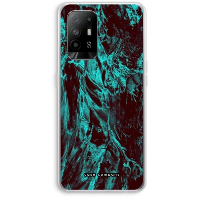 Afbeelding van Case Company® hoesje geschikt voor Oppo A94 5G Ice Age Soft Cover Telefoonhoesje Bescherming aan alle Kanten en Schermrand