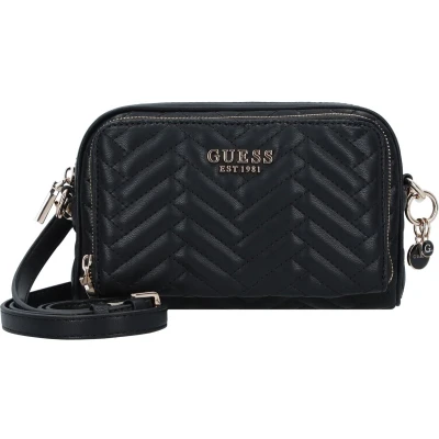 Afbeelding van Guess Anning Camera Crossbody Dames Tas Zwart One Size