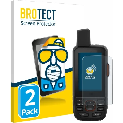Afbeelding van BROTECT Screenprotector voor Garmin GPSMAP 66i Folie Beschermfolie matte (2 Stuks)