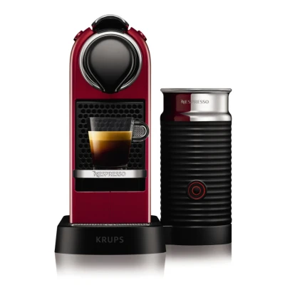 Afbeelding van Krups CitiZ &amp; Milk Nespresso Machine Kersenrood