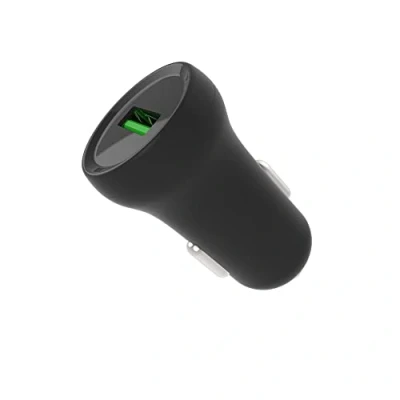 Image de Chargeur qc 3.0 pour allume cigare avec câble micro usb et c tnb