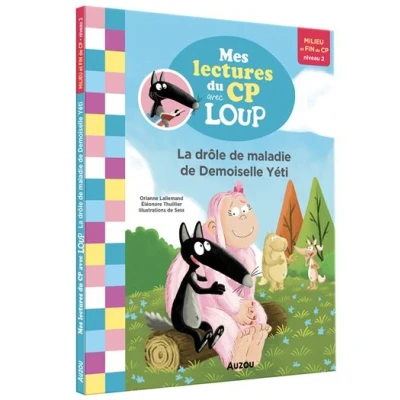 Image de La drôle de maladie demoiselle Yéti Lecture Loup CP NED