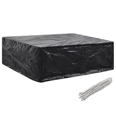 Afbeelding van Tuinmeubelhoes met 8 oogjes 250x210x90 cm