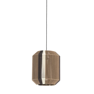 Afbeelding van Light &amp; Living Hanglamp KOZANA Ø36x43cm Bruin