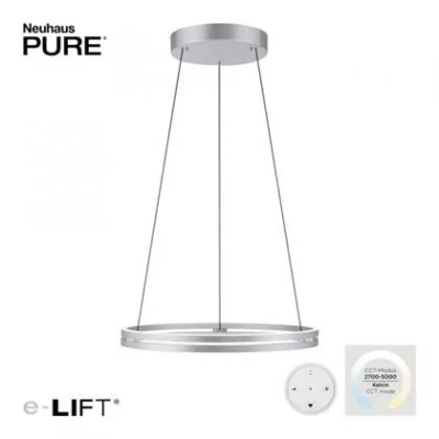 Afbeelding van Neuhaus PURE® PURE MOTO E LOOP Hanglamp Lift Aluminium Ø