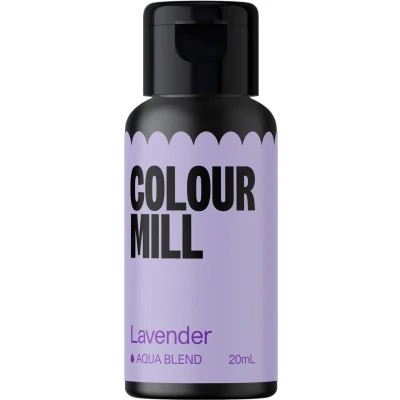 Afbeelding van Colour Mill Aqua Blend Voedingskleurstof op Waterbasis Lavender 20 ml