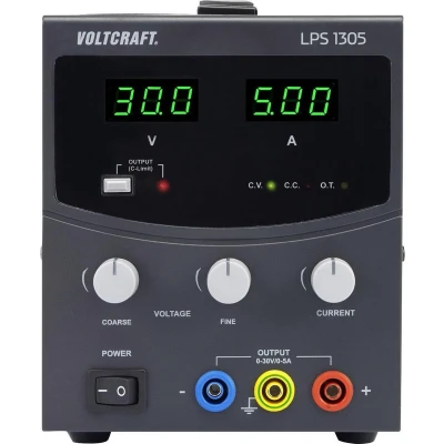 Afbeelding van VOLTCRAFT LPS1305 Labvoeding, regelbaar 0 30 V/DC 5 A 150 W Aantal uitgangen: 1 x