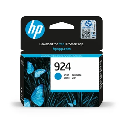 Image de HP 924 Cartouche Encre Authentique Cyan