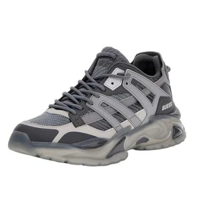 Afbeelding van Guess Belluno Sneakers laag, Heren, Maat: 41, Grey Imitatieleer/ textiel