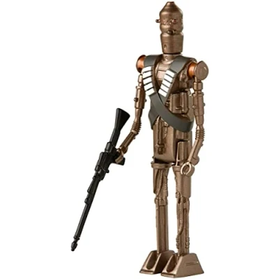 Afbeelding van Star Wars The Mandalorian Retro Collection IG 11 Uniseks figuur met scharnier, standaard, kunststof,