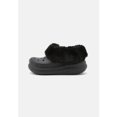 Afbeelding van Crocs Furever Crush Pantoffels, Maat: 36 37, Black Kunststof