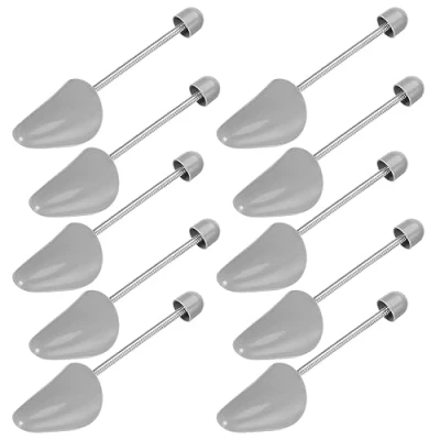 Afbeelding van welsberg 5 paar schoenspanners voor dames, kunststof, maat 35 38, damesschoenen, sneakers, mocassins, ballerina&#039;s, grijs.