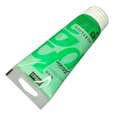 Afbeelding van Pébéo 837043 Studio Acrylique Tube Vert Cadmium Imitation 100 ml