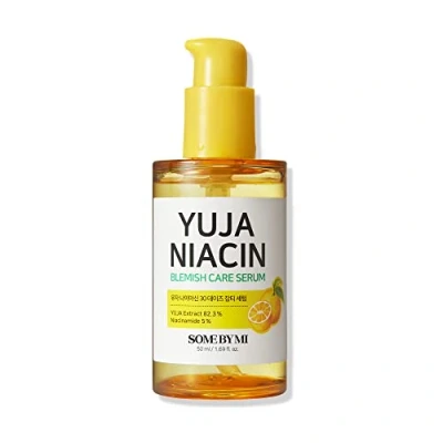 Afbeelding van SOME BY MI Yuja Niacin serum tegen puistjes, 50 ml, gemaakt van 10% niacinamide en 83% essentie, geavanceerd om de huid lichter te maken onvolkomenheden genezen