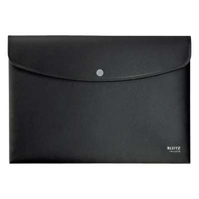 Image de Leitz Recycle trieur valisette avec bouton poussoir (1 compartiment) noir