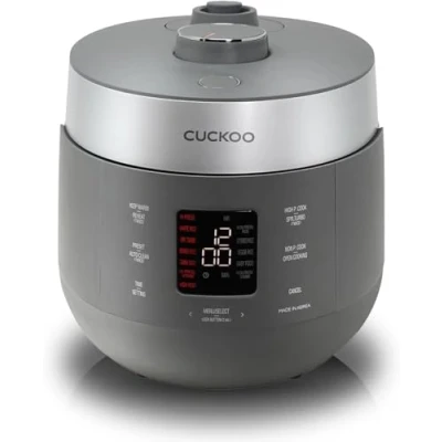 Afbeelding van Cuckoo Rijstkoker CRP ST01009F, Stomer + rijstkoker, Wit