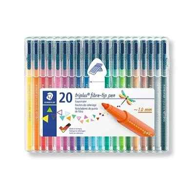 Afbeelding van Flamaster Triplus Color 1 mm 20 kleuren