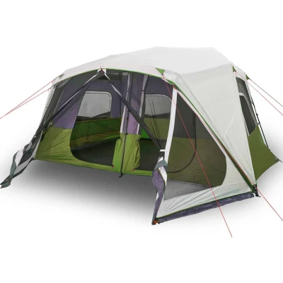 Afbeelding van Tent met LED 10 persoons snelontgrendeling lichtgroen