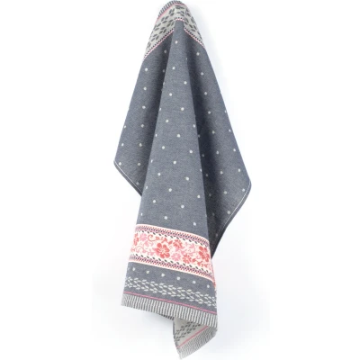 Afbeelding van Bunzlau Castle Theedoek Harmony Donkerblauw x 60.00 cm