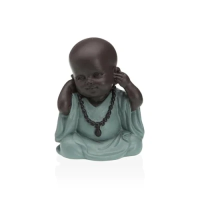Afbeelding van Decoratieve figuren Versa Hars Boeddha 6,5 x 10 8,5 cm