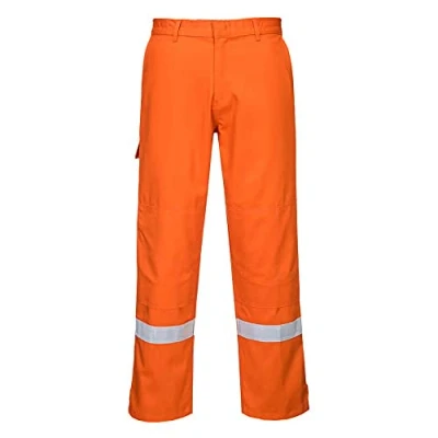 Afbeelding van Broek Plus Bizflame FR26 Oranje Portwest