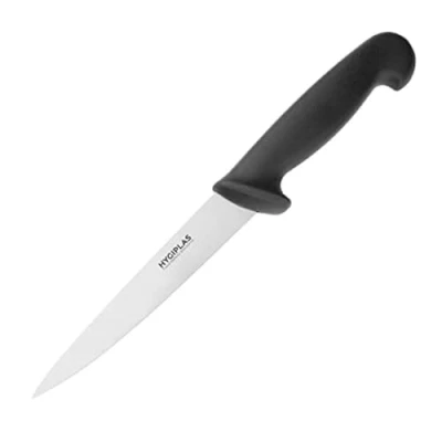 Afbeelding van Hygiplas fileermes 15cm zwart