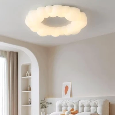 Afbeelding van GUANSHAN Kroonluchter Wolk Bubble LED Plafondlamp Cartoon Ster Hanglamp voor Slaapkamer Kinderkamer